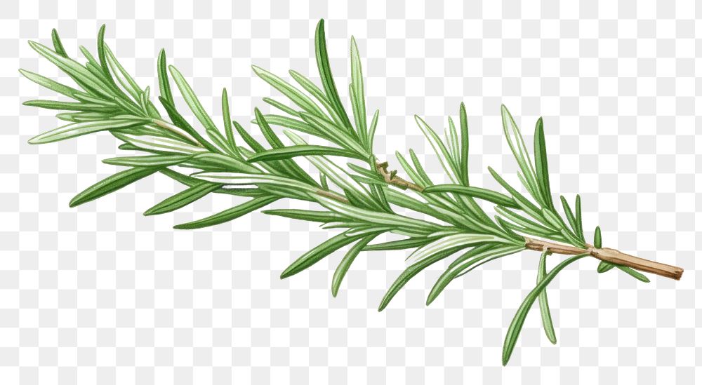 PNG Rosemary plant herbs freshness. 