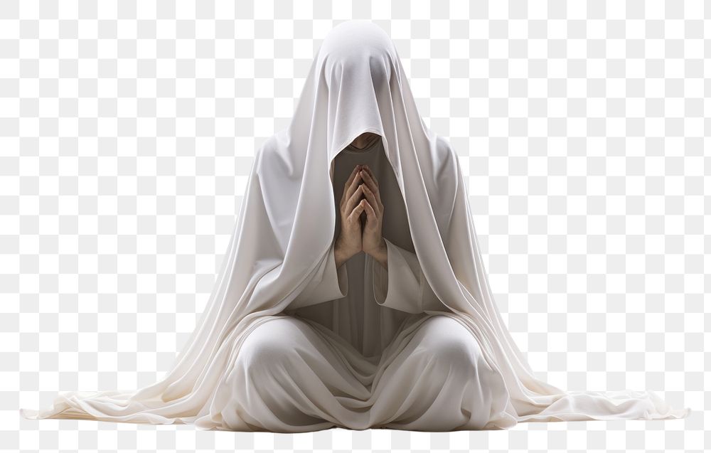 PNG Human praying adult white spirituality. AI generated Image by rawpixel.