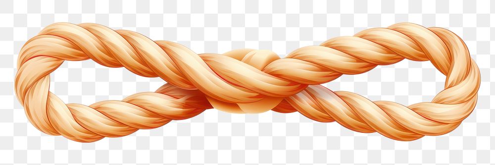 PNG  Rope rope knot white background. AI generated Image by rawpixel.