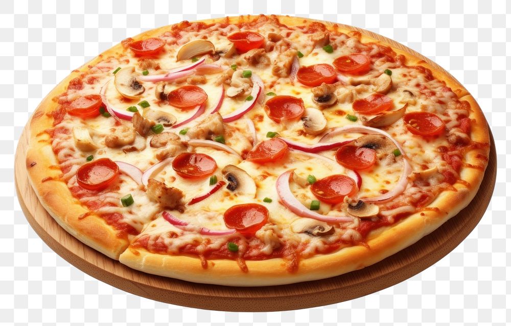 PNG Pizza pizza food mozzarella. AI generated Image by rawpixel.
