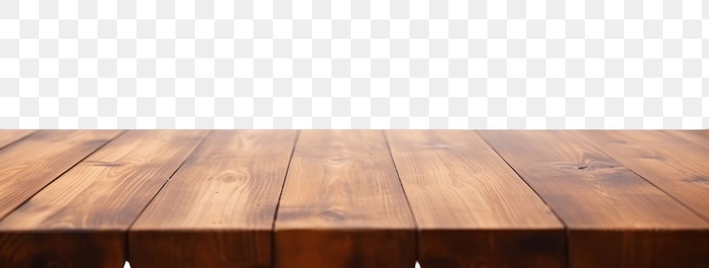 PNG  Wood table on blur of cafe furniture hardwood backgrounds. AI generated Image by rawpixel.
