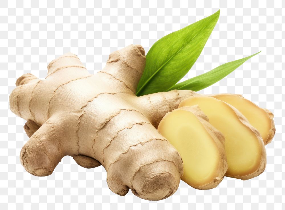 PNG 1 piece of ginger plant food  