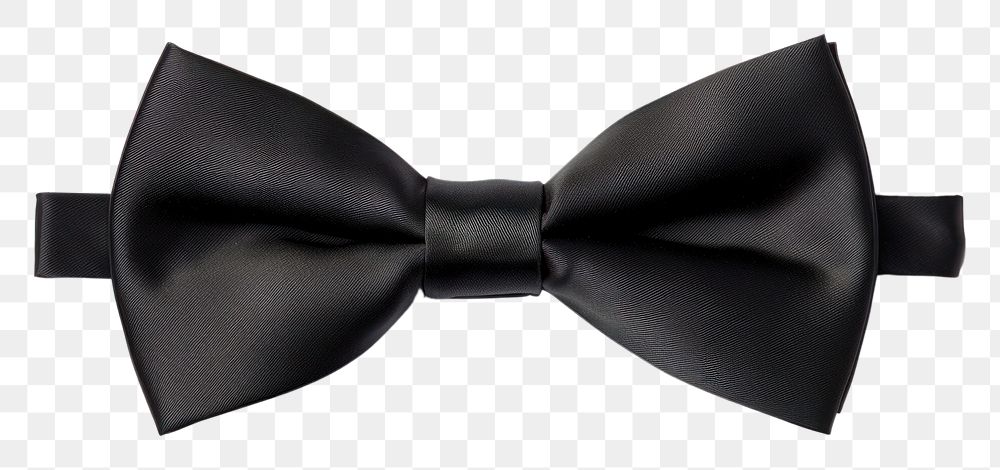 PNG A black bow tie white background celebration accessories. AI generated Image by rawpixel.