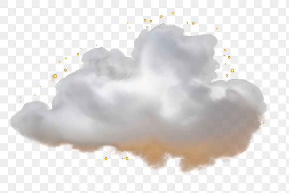 PNG Small white cloud fog sky outdoors nature. AI generated Image by rawpixel.