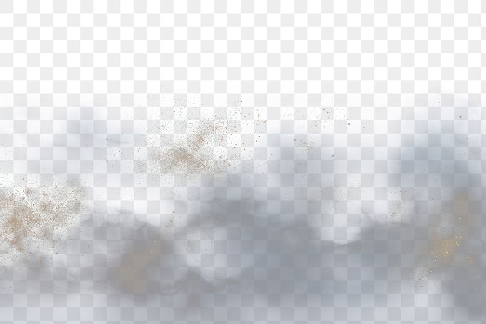 Photo of *small fog* png, with gold glitter, isolated on black background --s 0 --ar 3:2