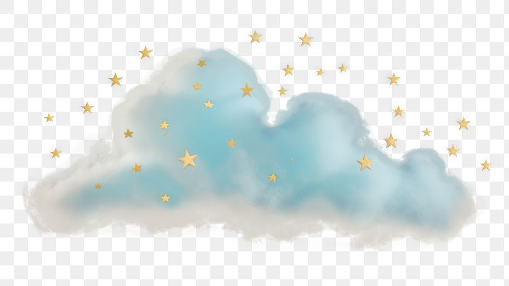 PNG Small pastel blue cloud fog astronomy galaxy nature. 