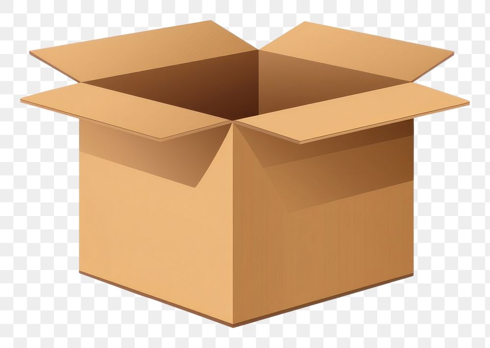 PNG Storage box cardboard carton. AI generated Image by rawpixel.