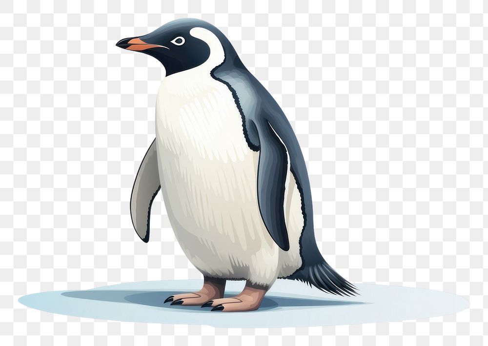 PNG Antarctica penguin animal bird. AI generated Image by rawpixel.