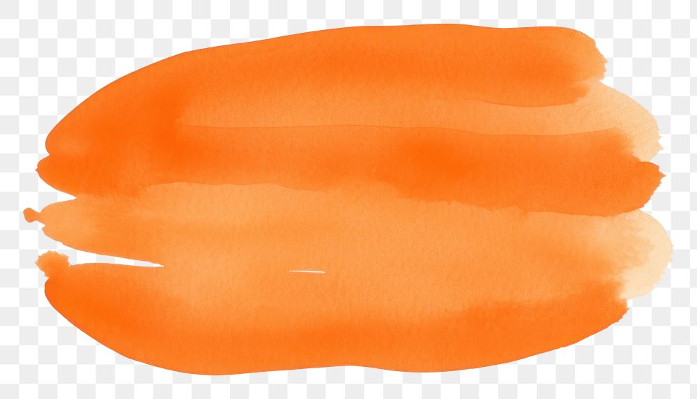 PNG Orange backgrounds paint white background. AI generated Image by rawpixel.