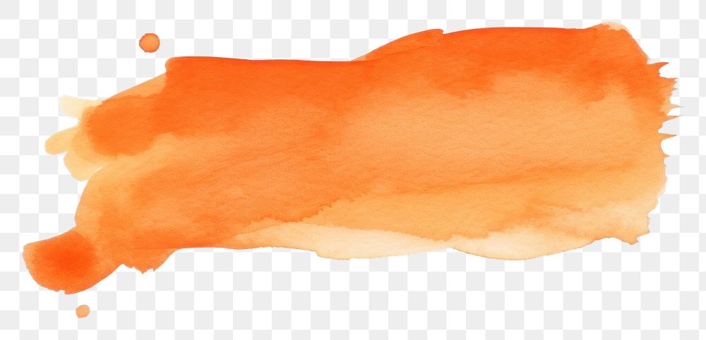 PNG Orange backgrounds paint stain