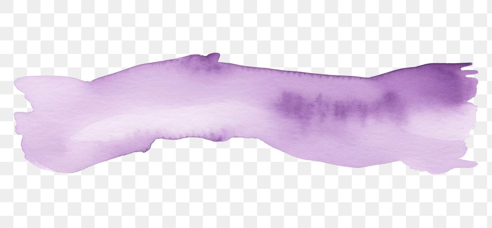 PNG Purple wave brush backgrounds paint white background. AI generated Image by rawpixel.