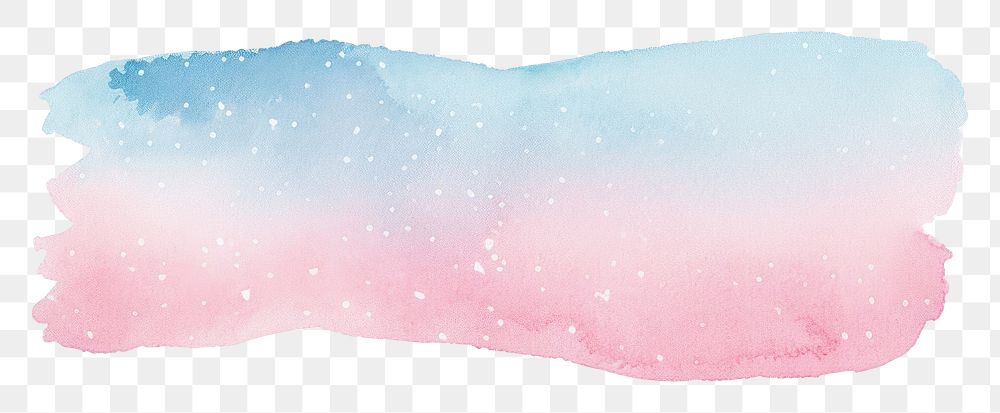 PNG Soft blue and pink glitter stains backgrounds paint white background. AI generated Image by rawpixel.