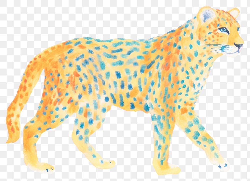 PNG Cheetah wildlife leopard animal