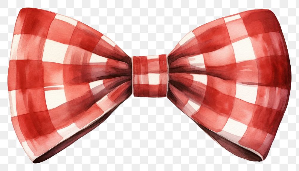 PNG Water color Christmas bow white background accessories accessory. AI generated Image by rawpixel.