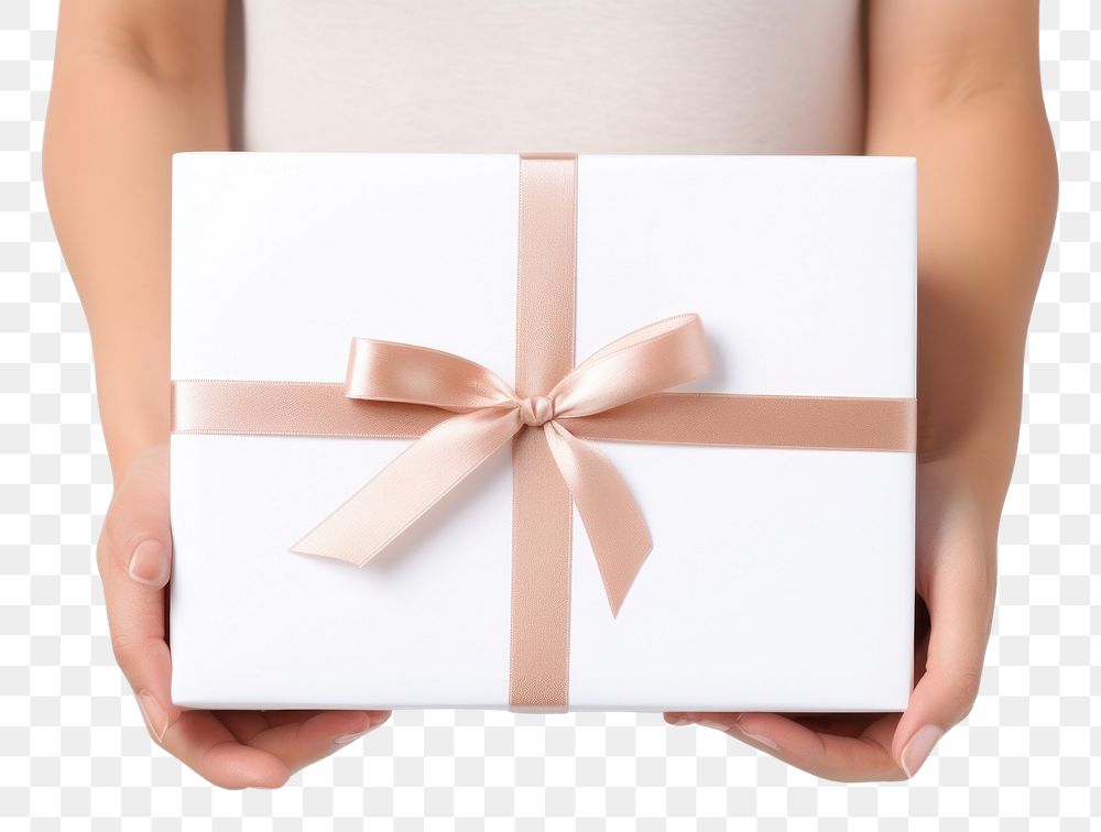 PNG Box paper gift hand. AI generated Image by rawpixel.