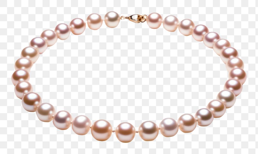 PNG Jewelry necklace pearl bracelet. AI generated Image by rawpixel.