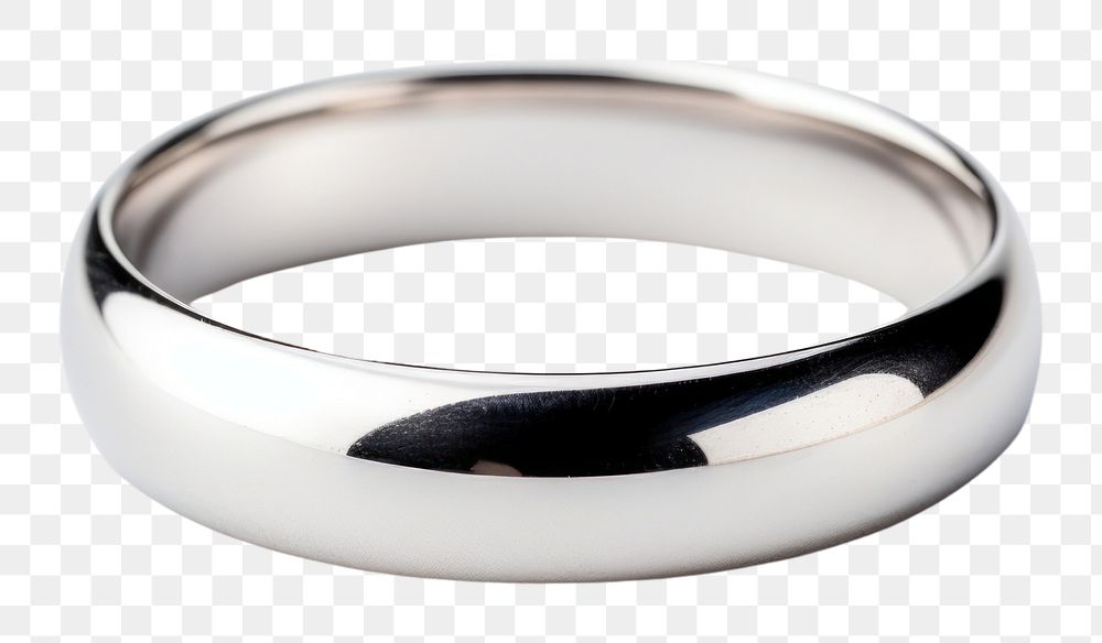 PNG Jewelry silver ring platinum. AI generated Image by rawpixel.