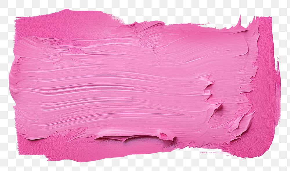 PNG  Pink flat paint brush stroke backgrounds rectangle purple. AI generated Image by rawpixel.
