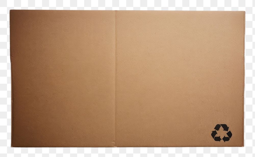 PNG  Recycle cardboard box absence. AI generated Image by rawpixel.