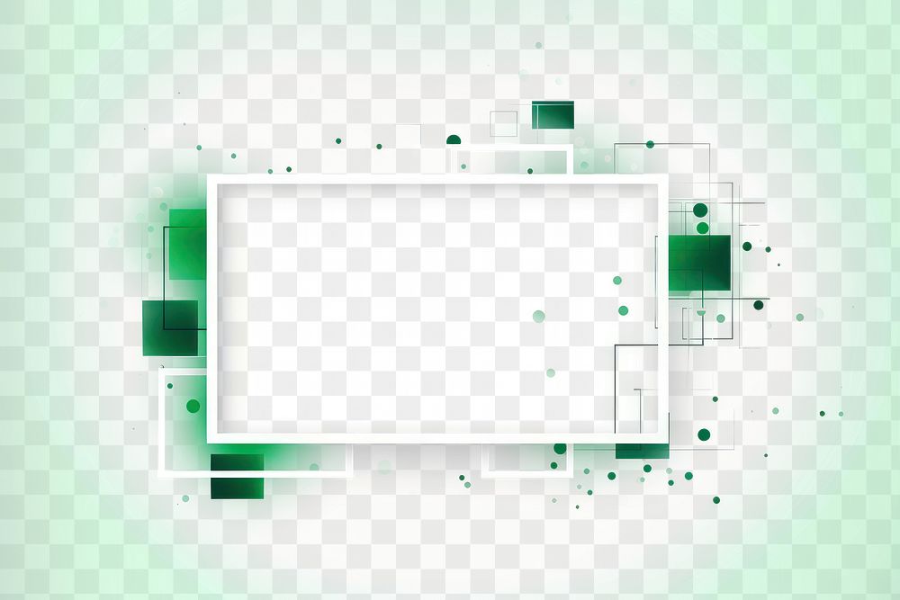 PNG Green frame backgrounds technology rectangle. AI generated Image by rawpixel.