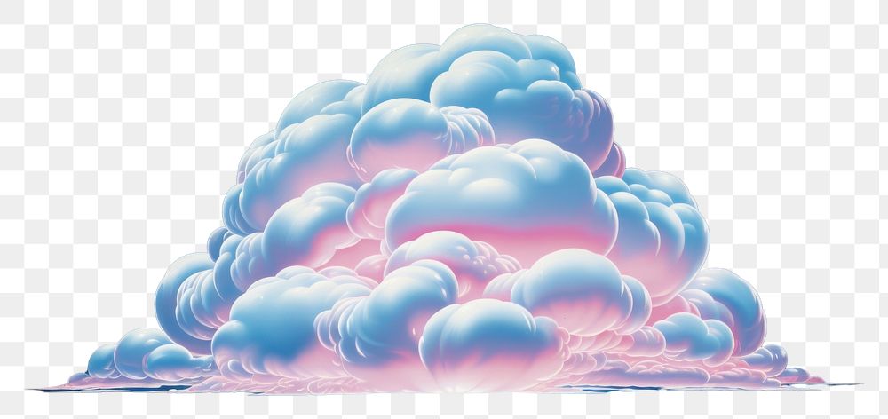 PNG A Cloud isolated on clear solid background cloud nature night. AI generated Image by rawpixel.