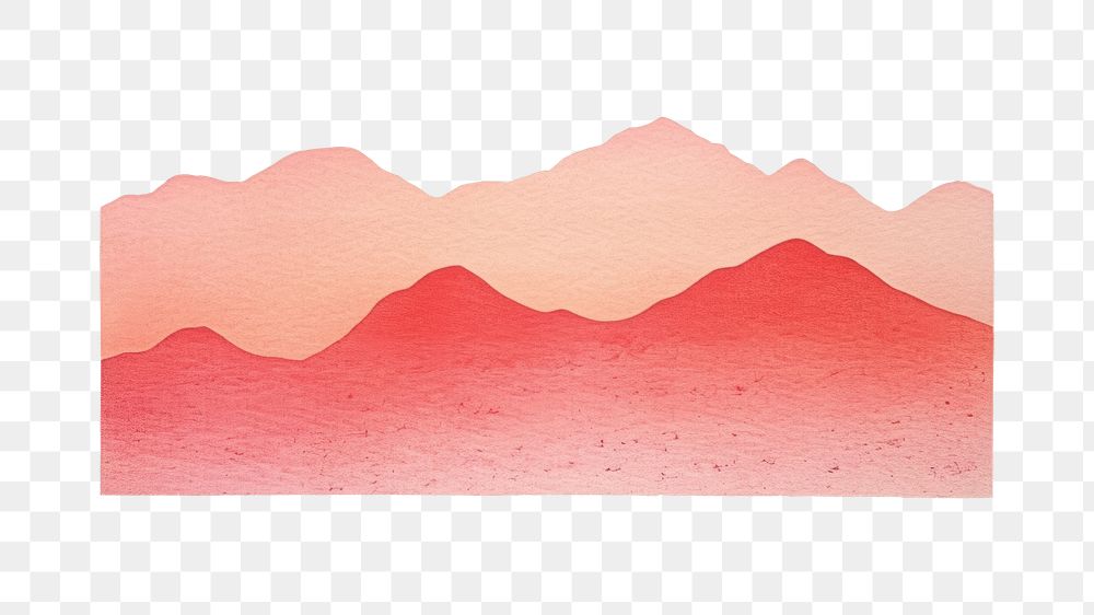 PNG Mountain landscape painting art creativity. AI generated Image by rawpixel.