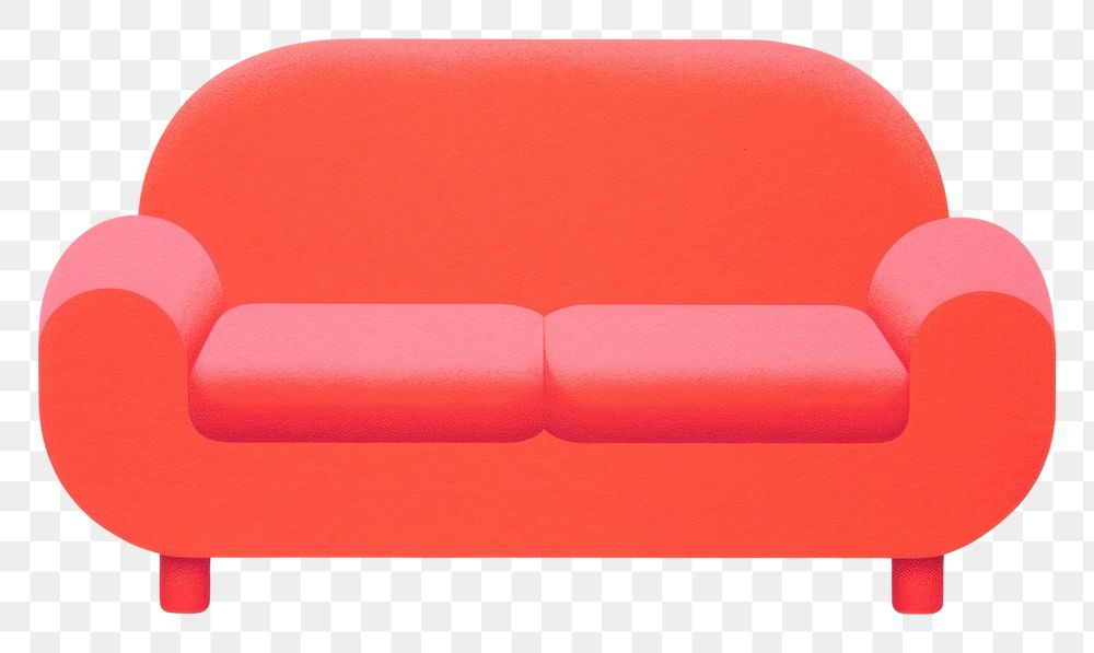 PNG Sofa furniture chair comfortable. AI generated Image by rawpixel.