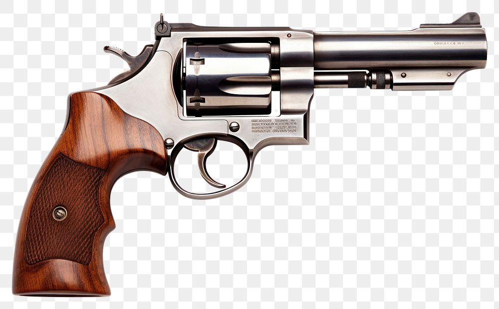 PNG Five shot 38 caliber handgun revolver weapon. AI generated Image by rawpixel.