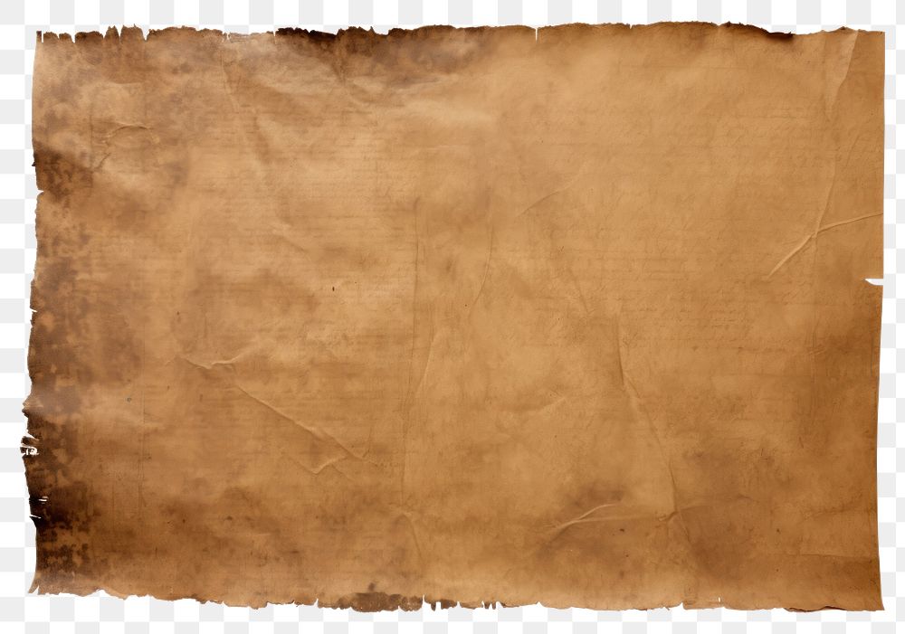 PNG Old brown grunge paper backgrounds white background distressed. AI generated Image by rawpixel.