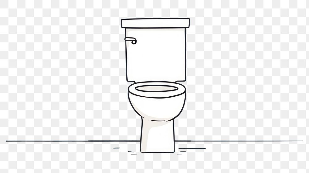 PNG Cartoon flat illustrations of Toilet toilet bathroom convenience. AI generated Image by rawpixel.