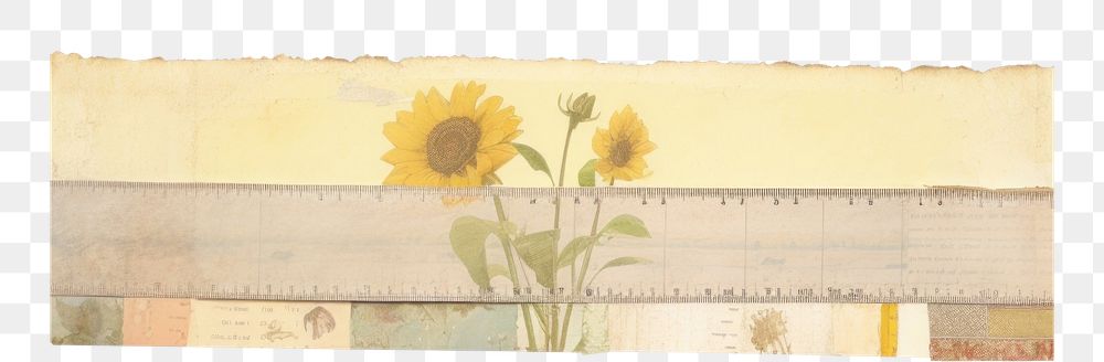 PNG Sun sunflower painting plant. AI generated Image by rawpixel.