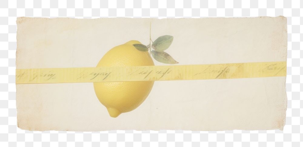 PNG Lemon fruit plant white background. AI generated Image by rawpixel.
