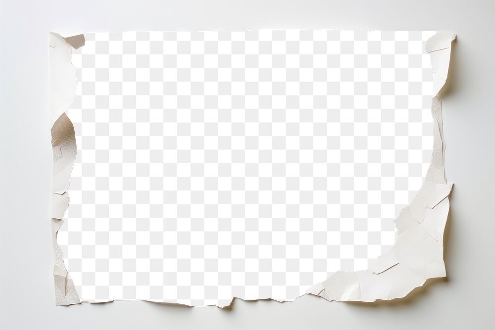 PNG  Clean old paper backgrounds white torn. AI generated Image by rawpixel.