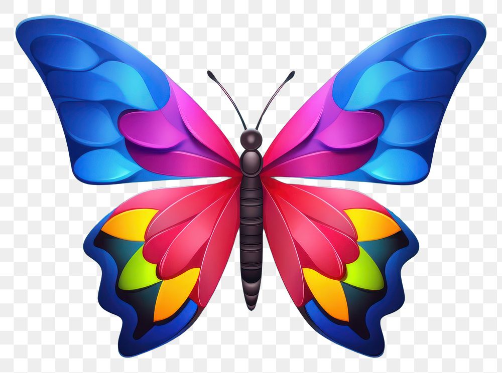 PNG Butterfly insect art invertebrate. AI generated Image by rawpixel.