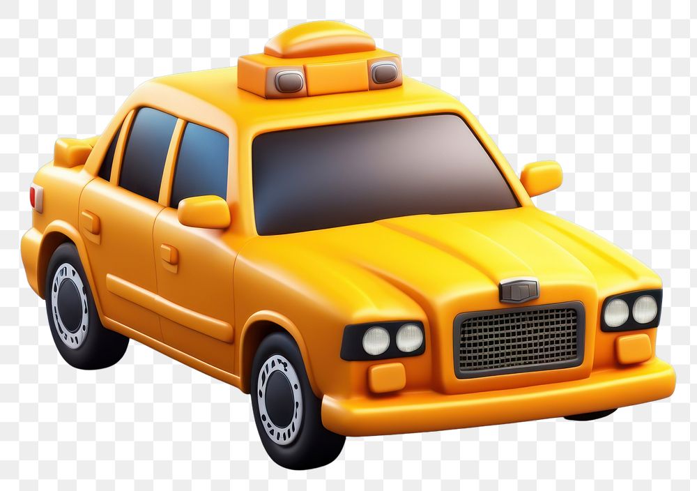 PNG Taxi car vehicle transportation automobile. AI generated Image by rawpixel.