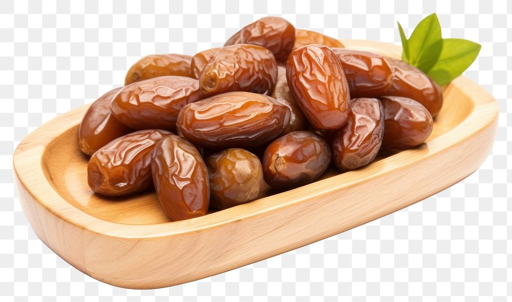 PNG Dried date medjoul fruits food white background confiture. AI generated Image by rawpixel.