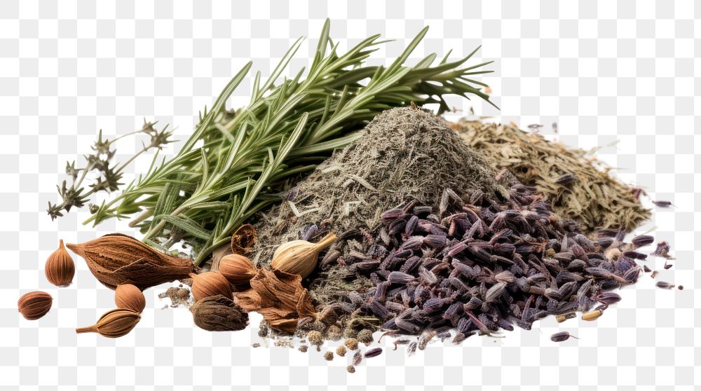 PNG Dry ground Herbs food spice plant. AI generated Image by rawpixel.