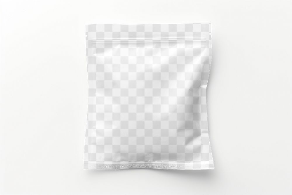 Food zip-lock bag png mockup, transparent design