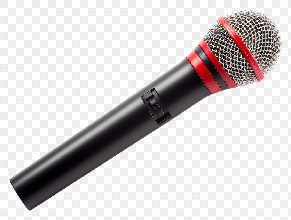 PNG Classic stage microphone white background performance karaoke. AI generated Image by rawpixel.