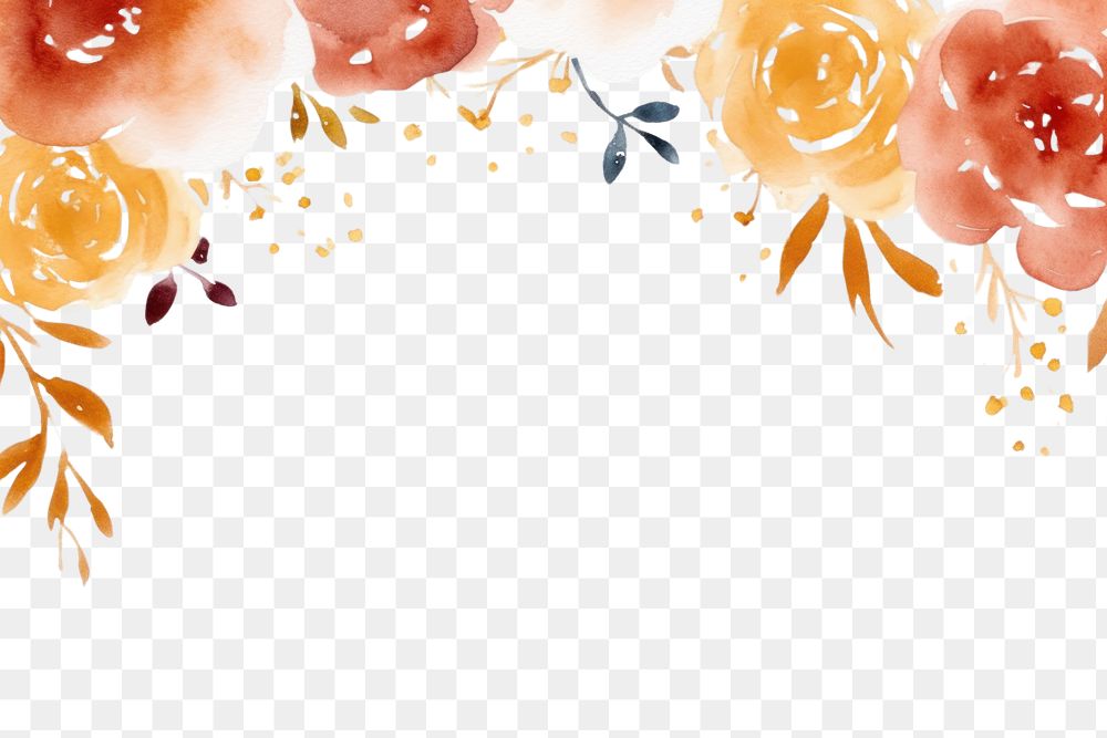 PNG Rose border backgrounds pattern flower. AI generated Image by rawpixel.