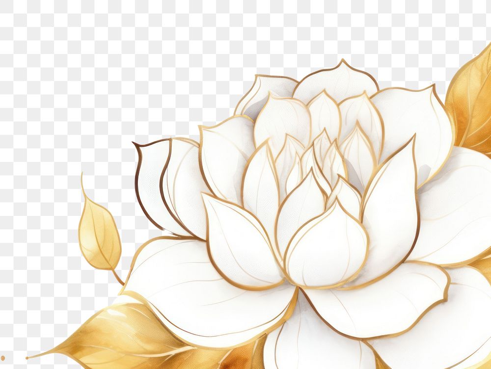 PNG Lotus border frame backgrounds pattern flower. AI generated Image by rawpixel.