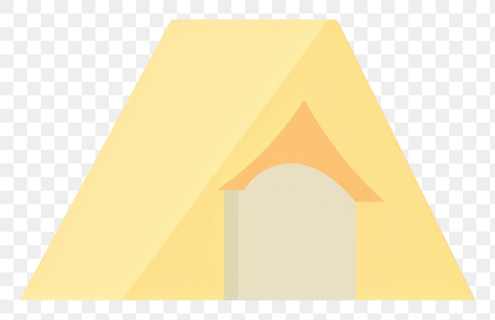 PNG  Tent architecture triangle outdoors. AI generated Image by rawpixel.