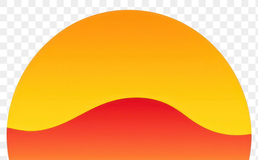 PNG Sunset logo sky letterbox. AI generated Image by rawpixel.