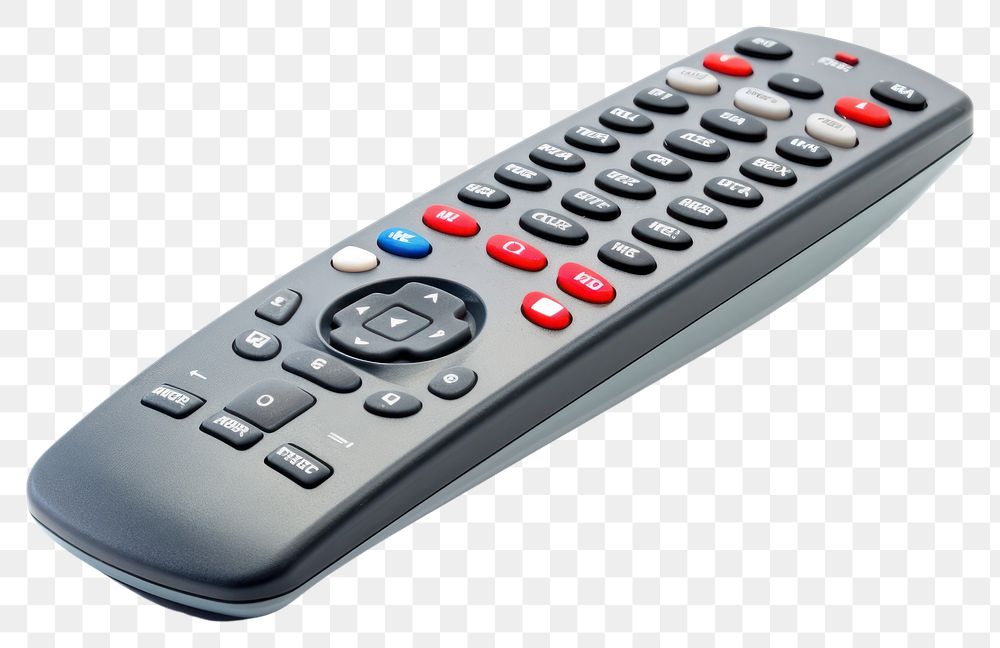 PNG TV remote control electronics calculator multimedia. AI generated Image by rawpixel.
