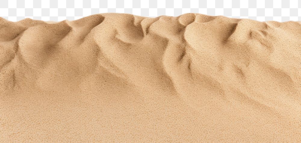 PNG  Beach sand outdoors nature dune. AI generated Image by rawpixel.