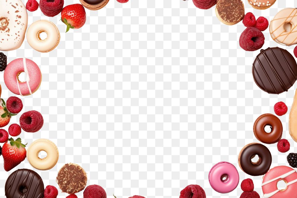 PNG Dessert circle food cake. AI generated Image by rawpixel.