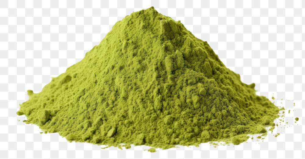 PNG Matcha powder white background ingredient medicine. 