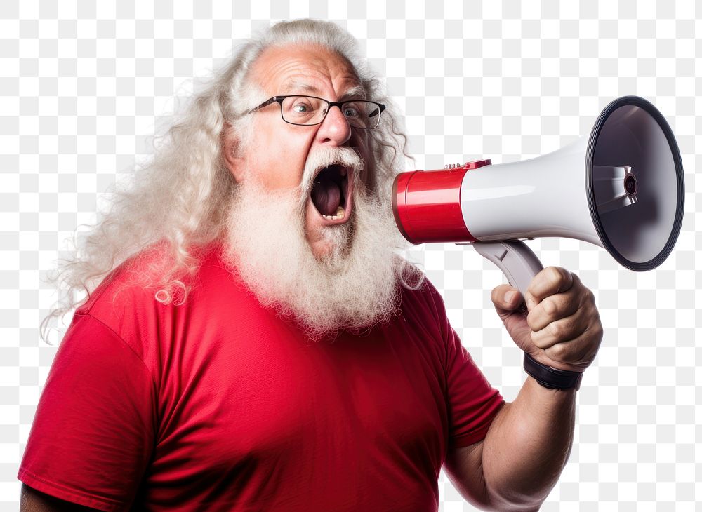 PNG Megaphone shouting glasses holding. AI generated Image by rawpixel.