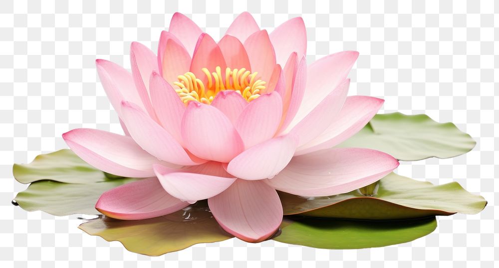 PNG  Lotus flower blossom petal plant. AI generated Image by rawpixel.