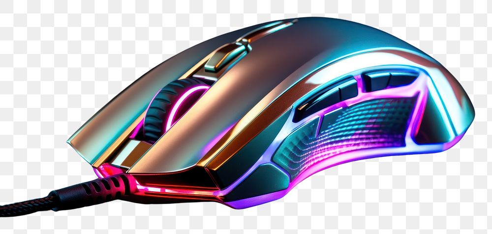 PNG Gaming mouse light electronics technology. AI generated Image by rawpixel.